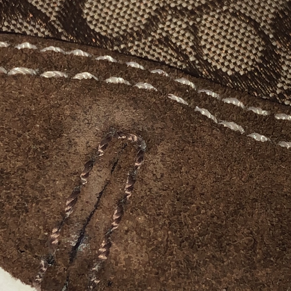 Coach Soho Mini Signature Small coin purse coach brown change purse 2000s - Picture 4 of 16